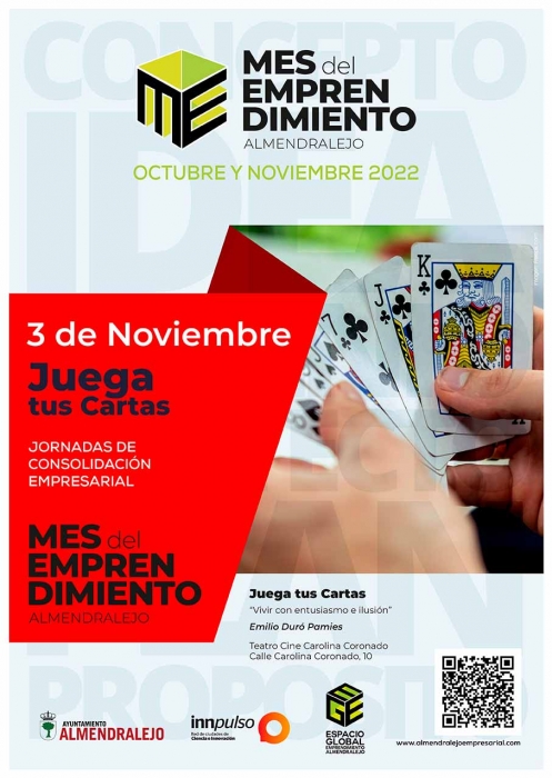 03 de NOVIEMBRE. JUEGA TUS CARTAS