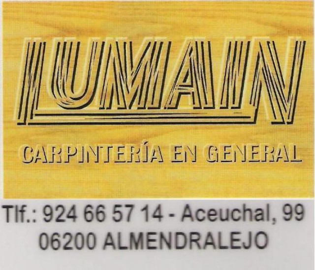 CARPINTERÍA LUMAIN CARPINTERÍA LUMAIN