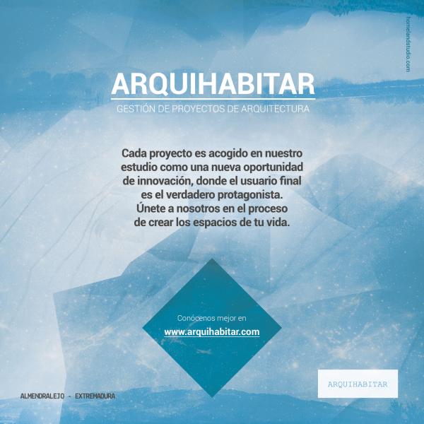 ARQUIHABITAR - GESTIÓN DE PROYECTOS DE ARQUITECTURA ARQUIHABITAR - GESTIÓN DE PROYECTOS DE ARQUITECTURA