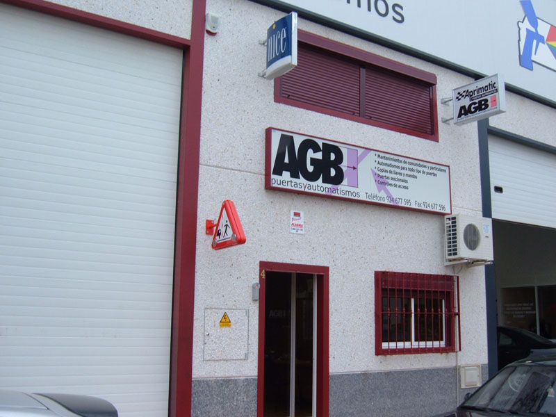 pesadilla Surrey Cita AGB - PUERTAS Y AUTOMATISMOS - Empresas de Almendralejo