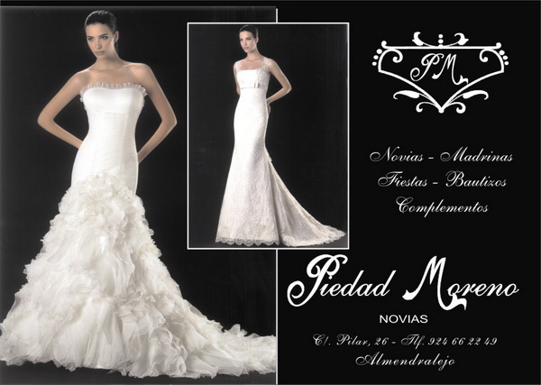 PIEDAD MORENO NOVIAS PIEDAD MORENO NOVIAS